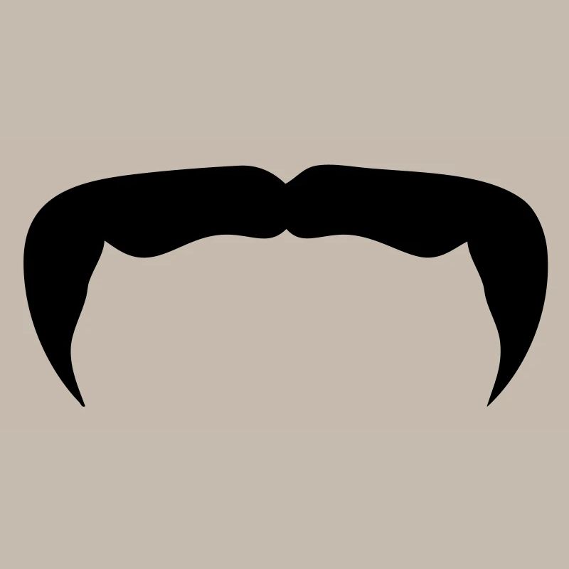 Hipster-Schnurrbart Schnurrbart Bart beard12