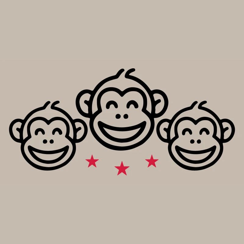 Groupe de singes