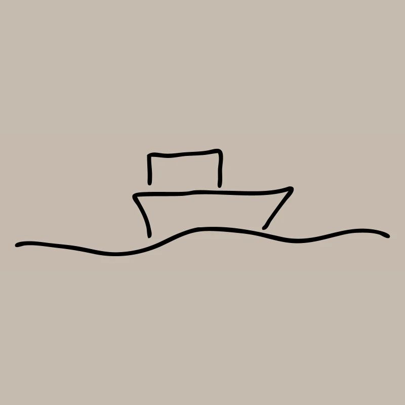 boot auf meer