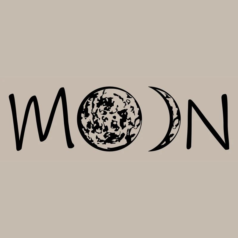text logo moon moon phases crescent full moon siche
