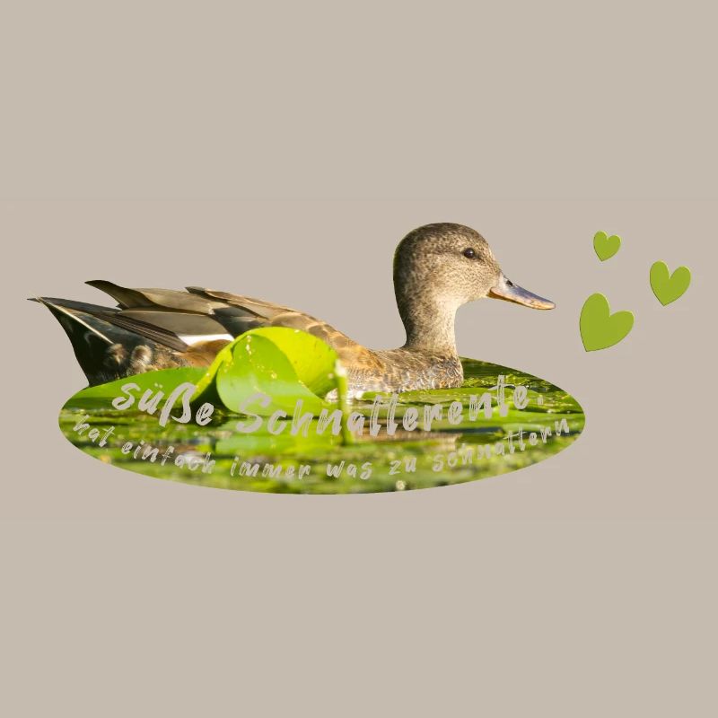 Canard chipeau, bavardage, bavardage