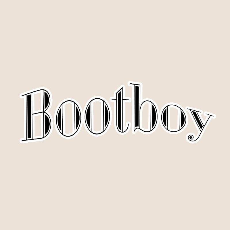 Lettrage Vintage Bootboy