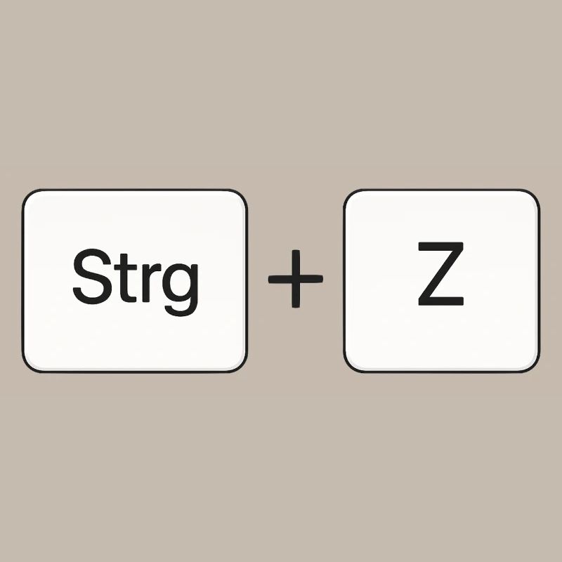 Ctrl + Z
