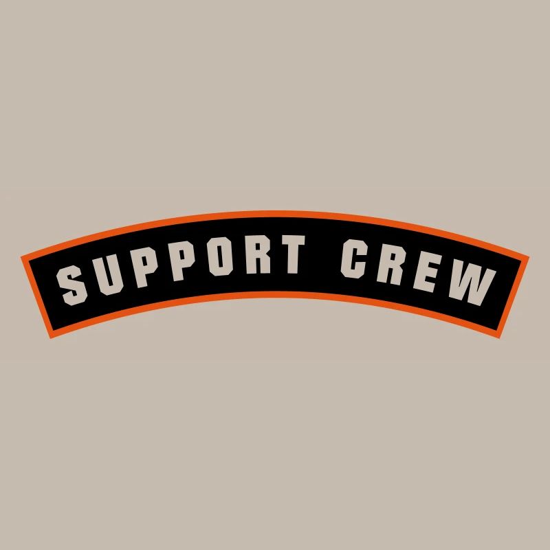 SUPPORT CREW Patch