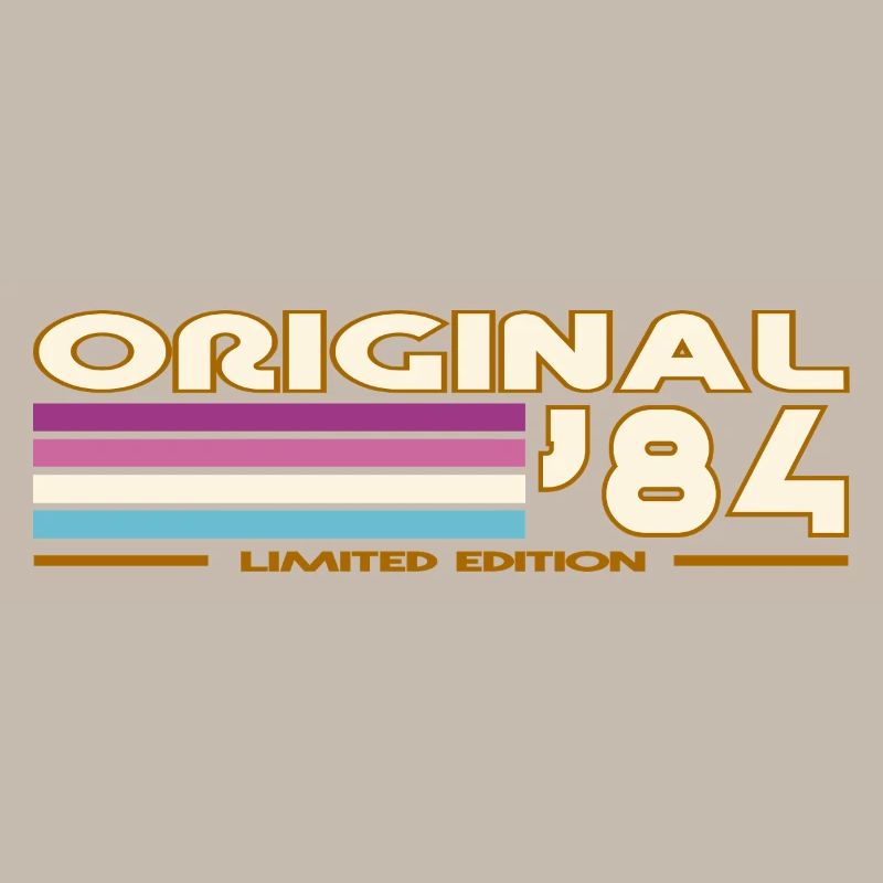 Originale 84 Pastellstreifen