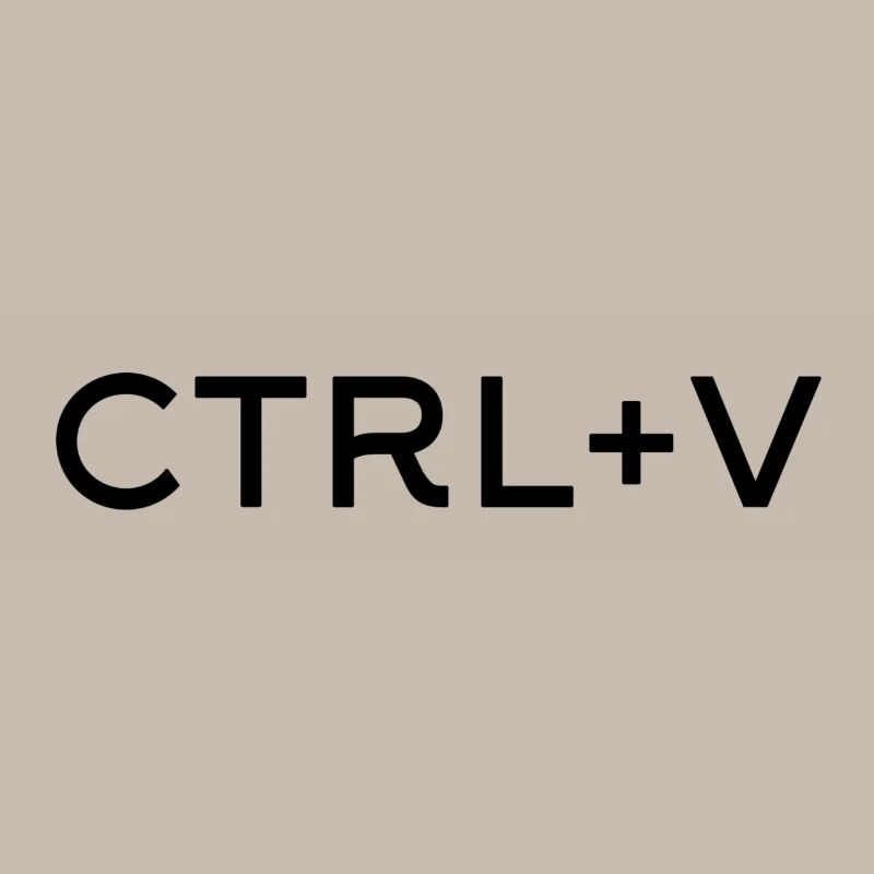 ctrl + v