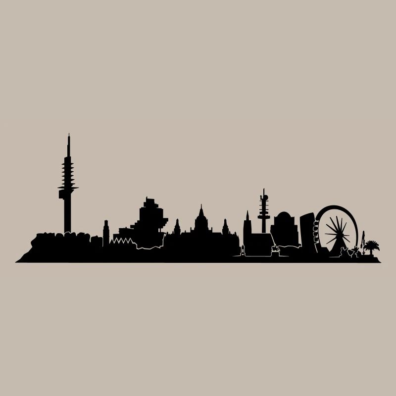 Hannover // Skyline // Silhouette // Skylineshirt