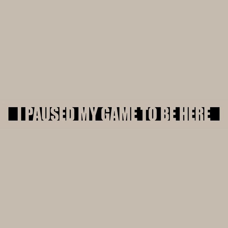 Barre de jeu en pause