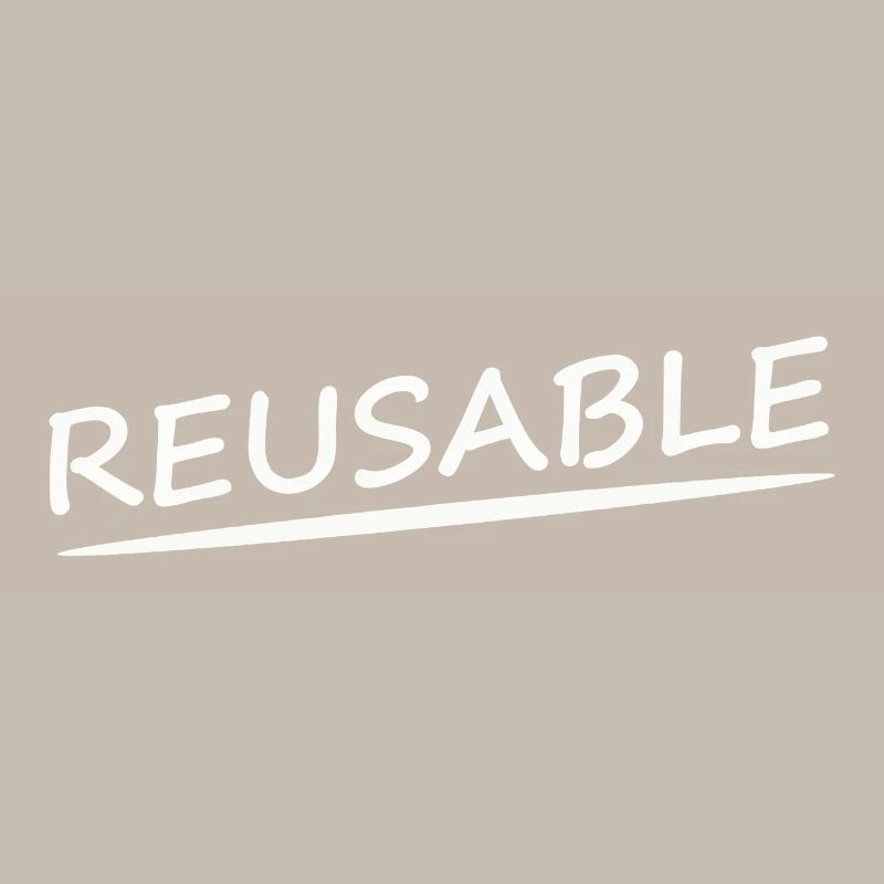 RÉUTILISABLE