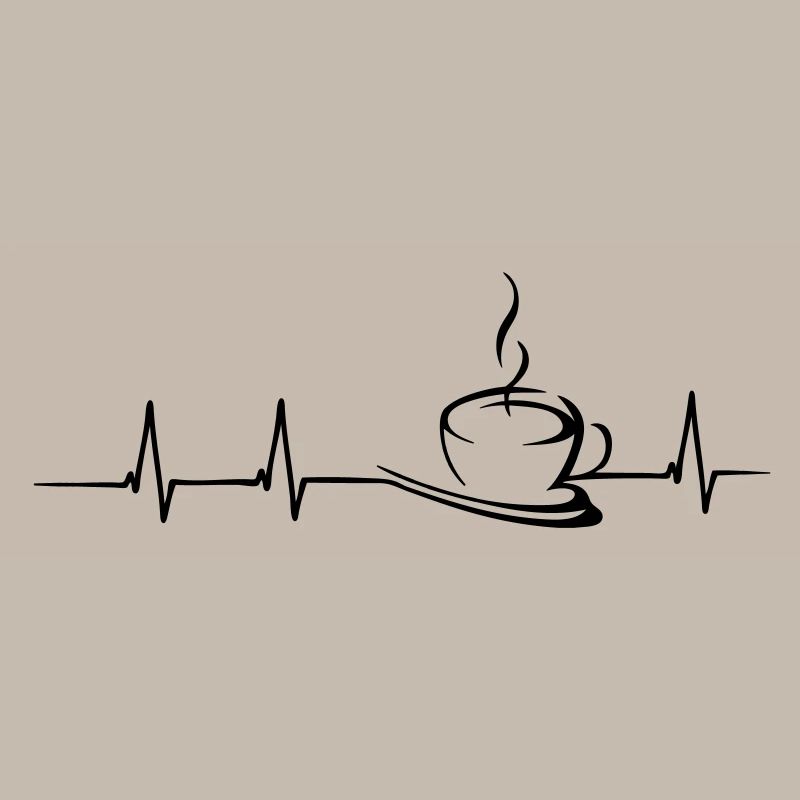 Kaffee Herzschlag