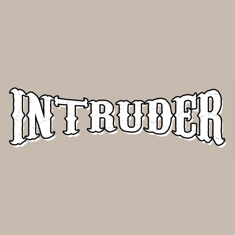 intruder hacker intruder clan sticker computer