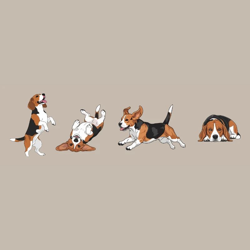 Chiens mignons 