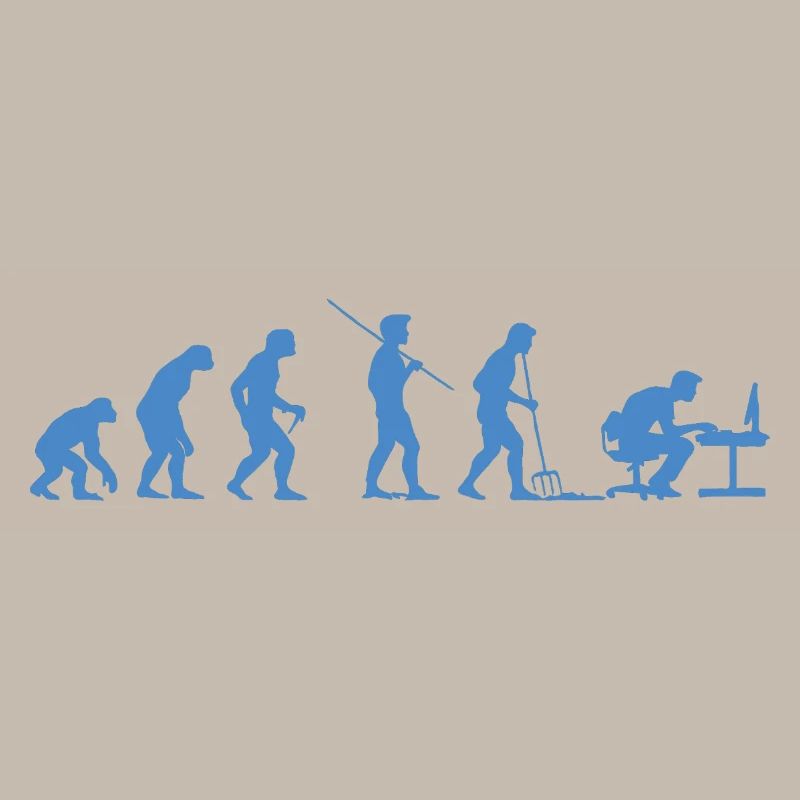 Programmierer Evolution Informatiker Entwickler