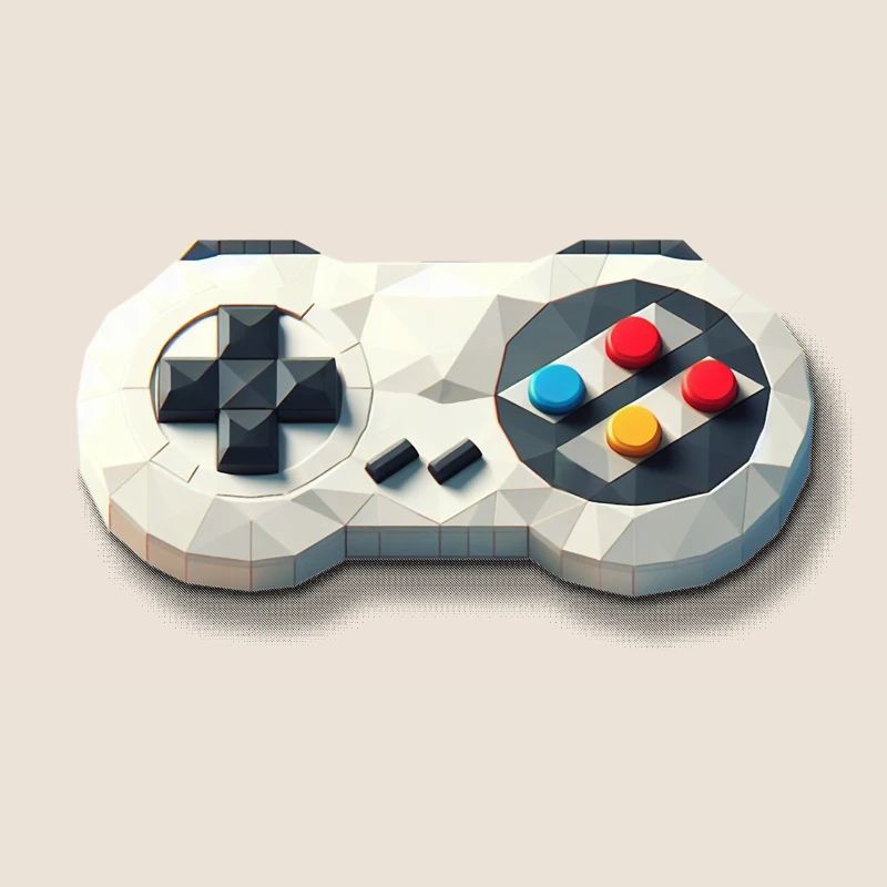 Retro Gaming Controller 16 Bit Konsole