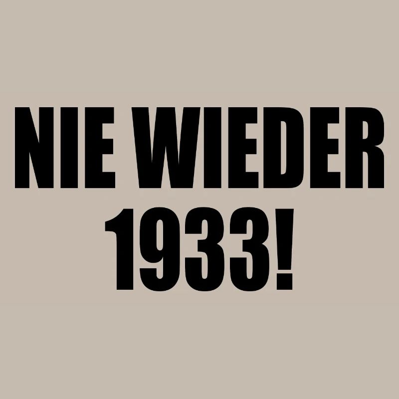 Never again 1933