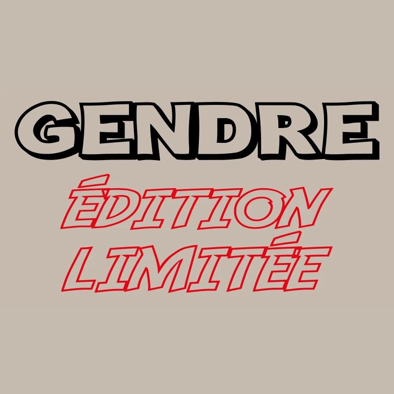 GENDRE édition limitée