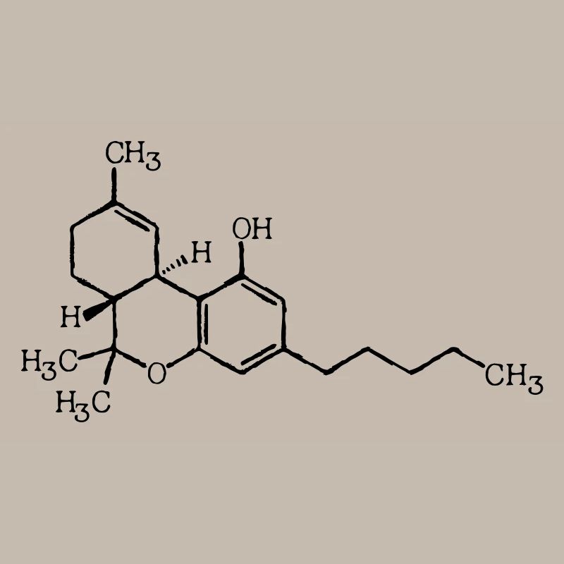 Formule moléculaire THC