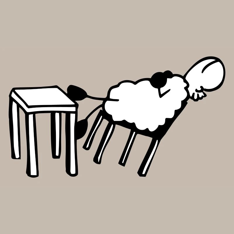 Sleeping sheep
