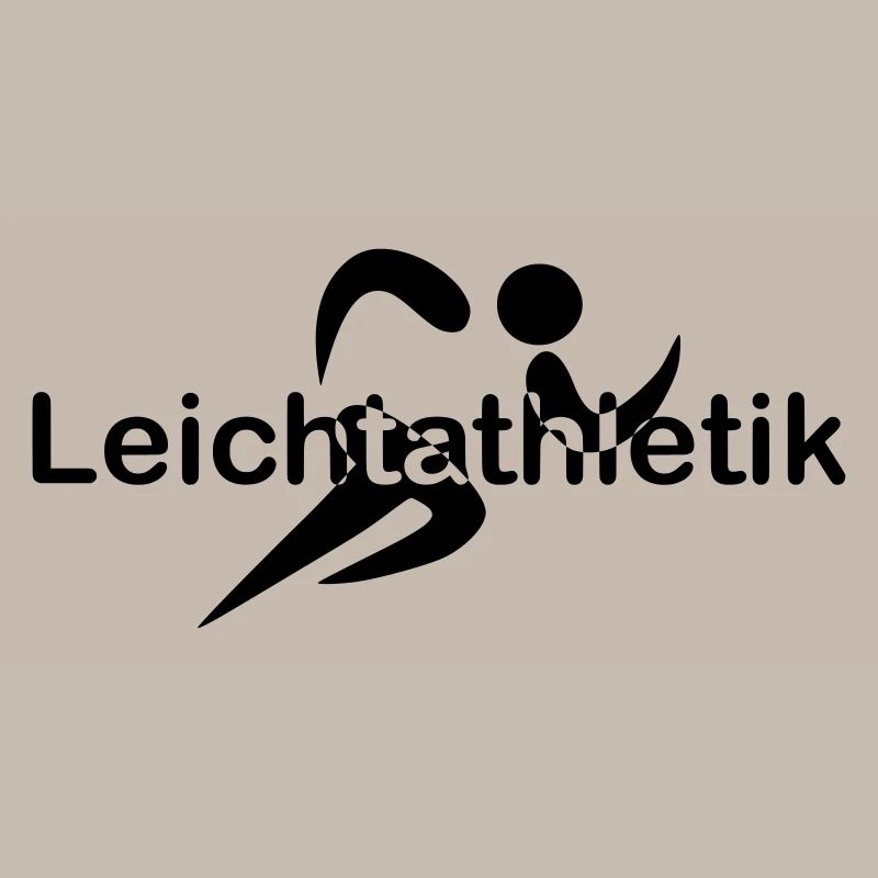 Athlétisme sprints écriture au centre