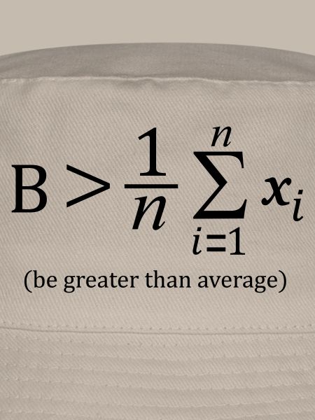 Be greater than average