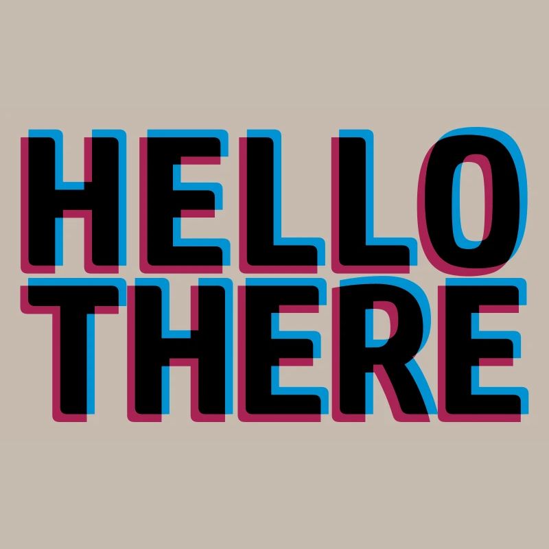 3D Effekt Hello