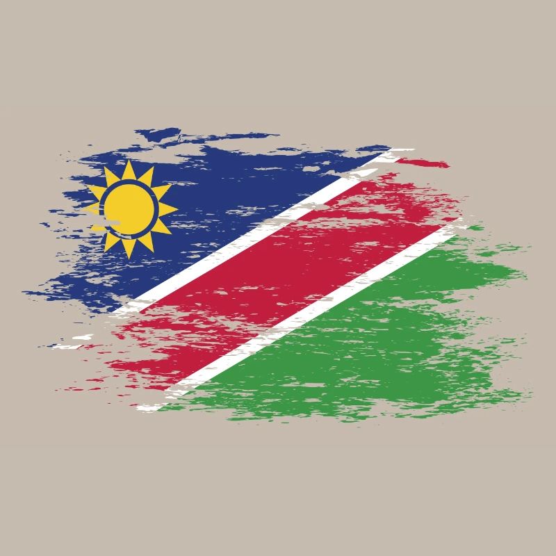 Namibia flag used