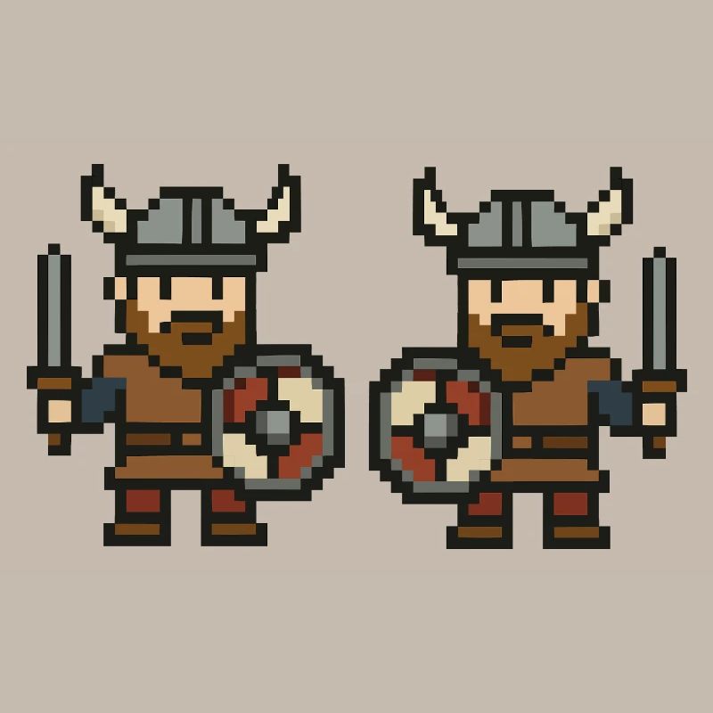 Bande dessinée Viking Pixel 2
