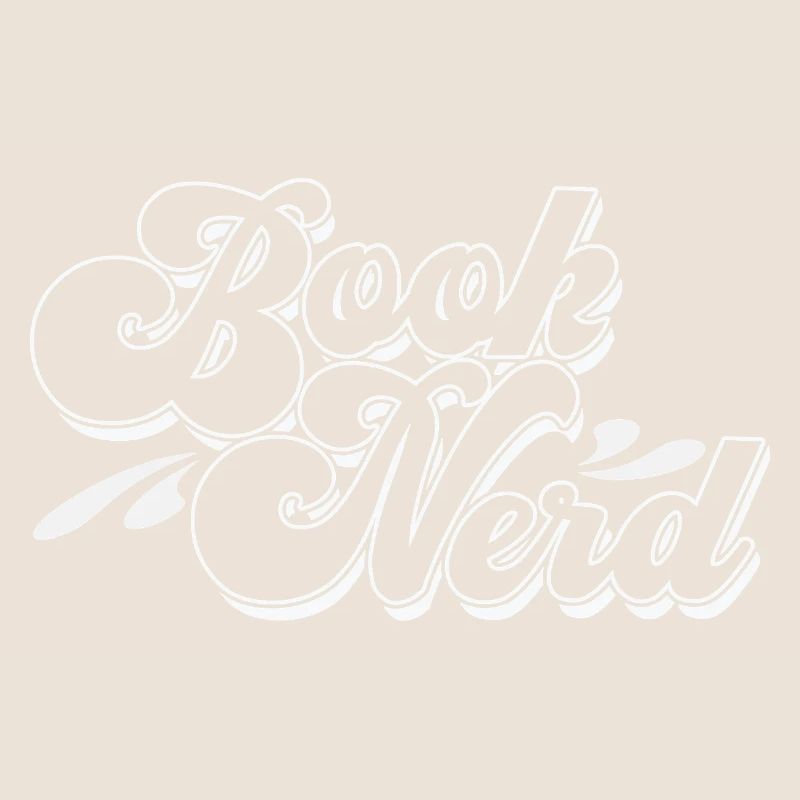 Brook Nerd Script Logo