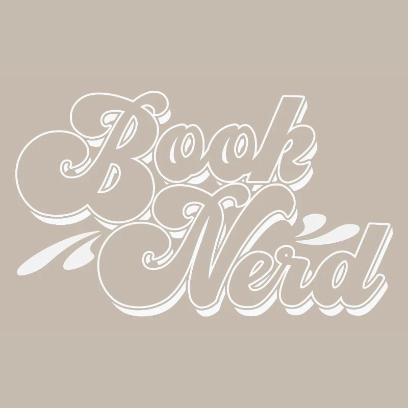 Brook Nerd Script Logo