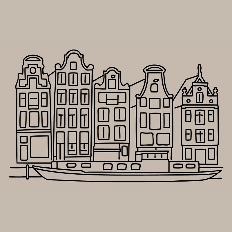 Amsterdam Grachtenhäuser
