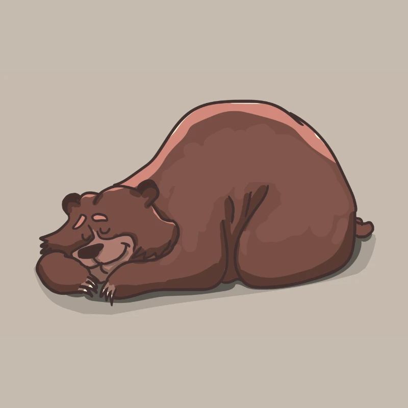 Schlafender Bär
