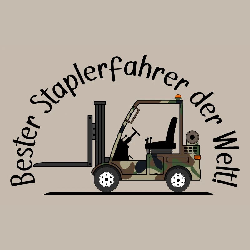 Staplerfahrer Armee bester Staplerfahrer der Welt
