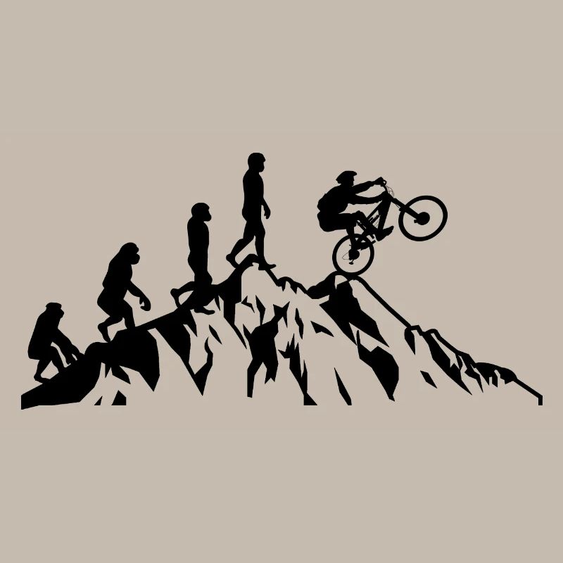 Évolution du VTT à vélo