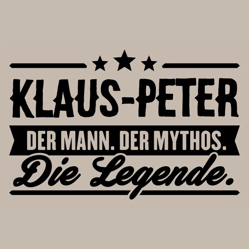 Man Myth Legend Klaus-Peter