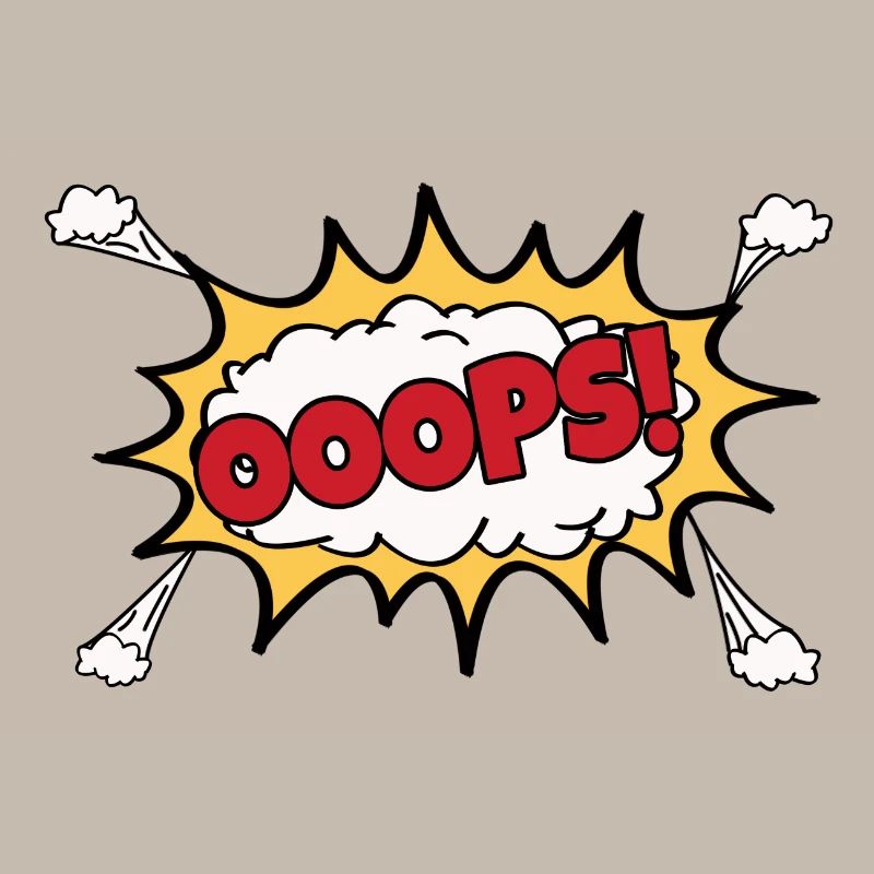 OOOPS Comic Graffiti