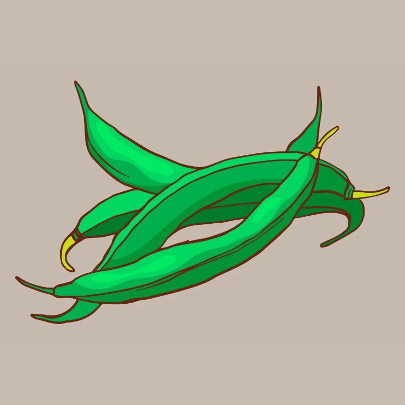Haricots cire haricots haricots