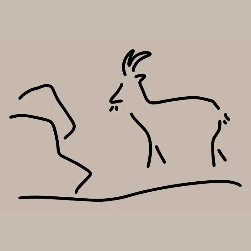 ziege oder steinbock