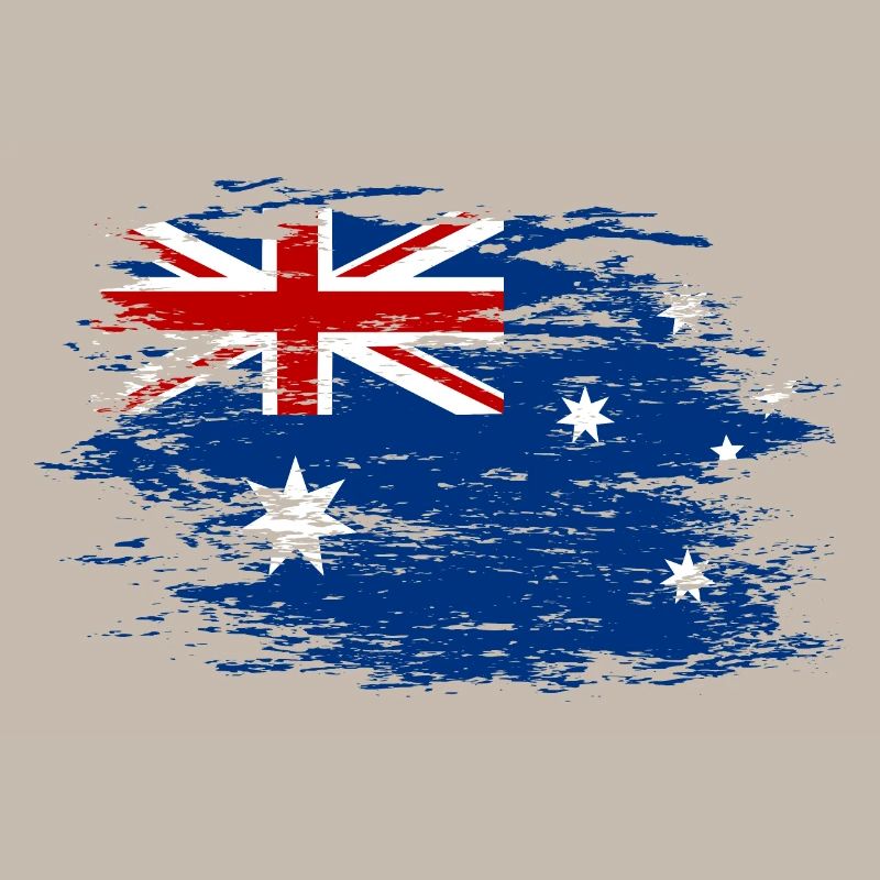 Drapeau de l’Australie utilisé