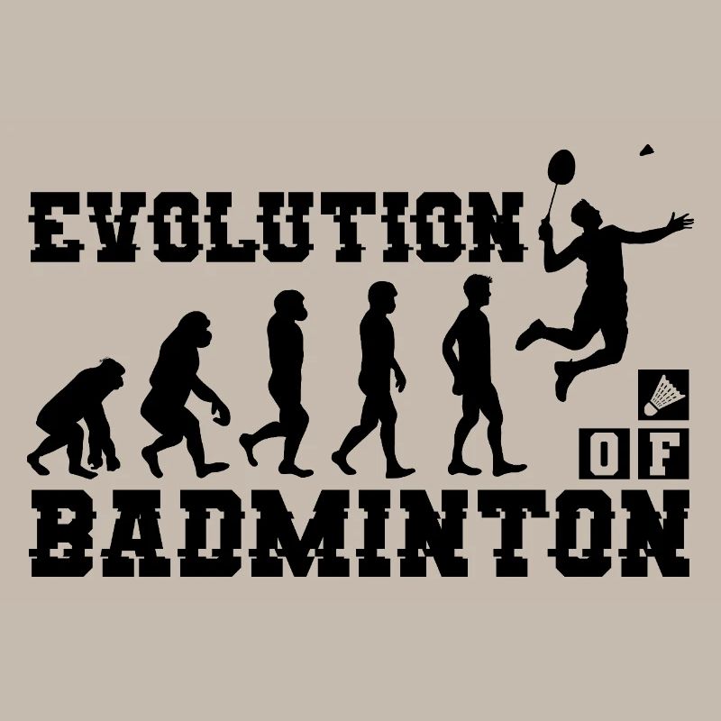 Badminton Evolution Silhouette
