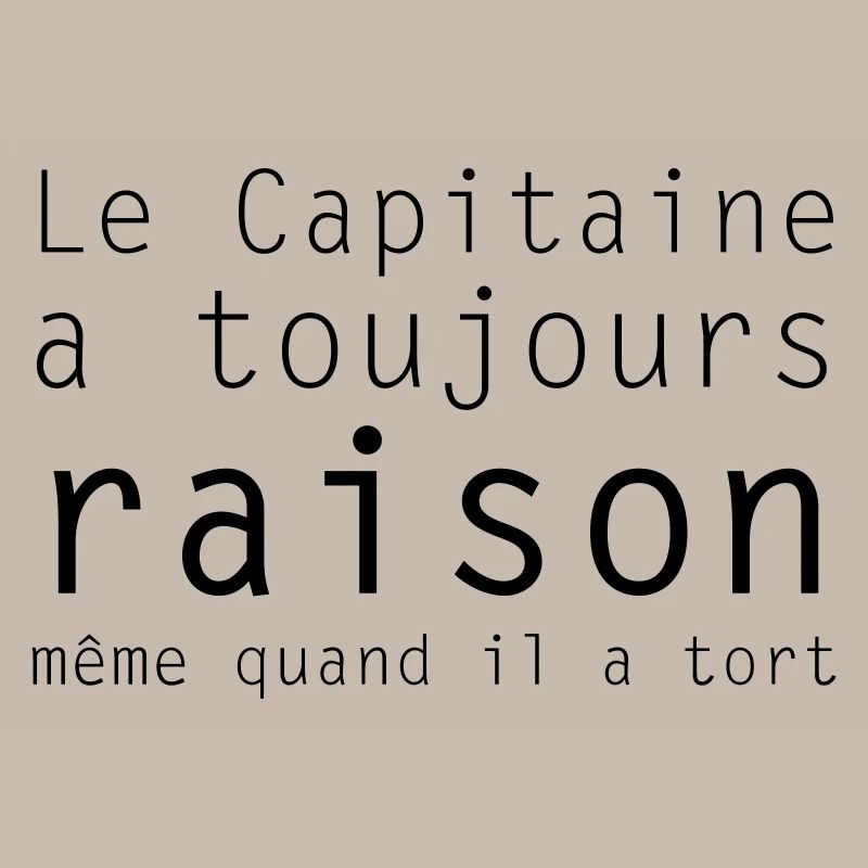 le capitaine