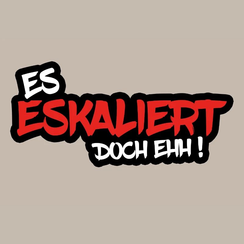 ES ESKALIERT DOCH EHH !