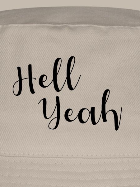 Hell yeah lettering