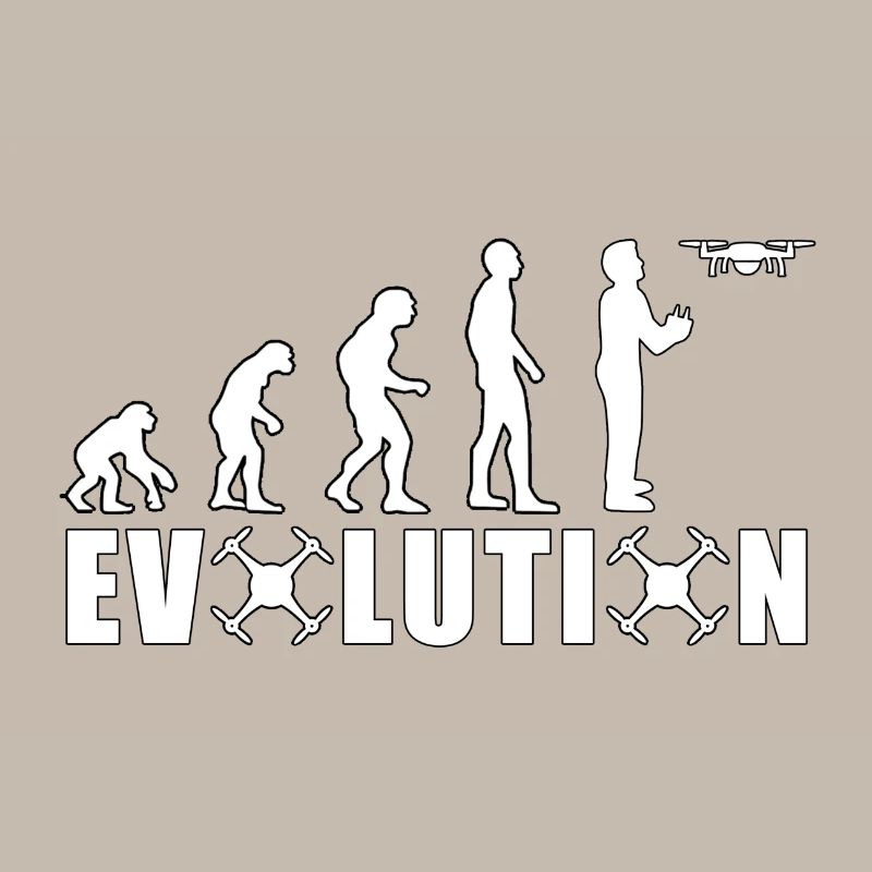 EVOLUTION DROHNE Geschenk Bodenpilot Fliegen