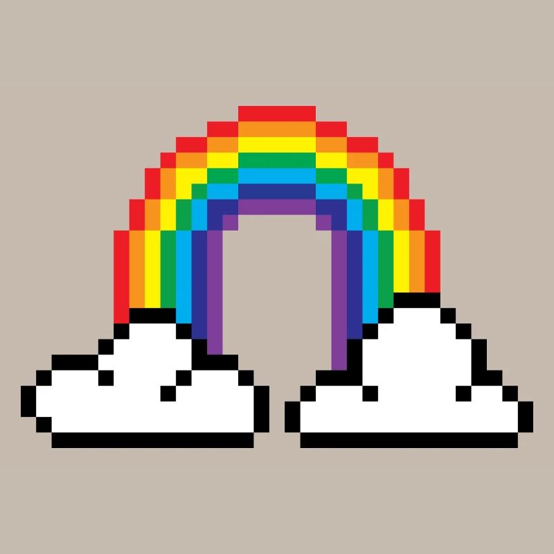 Pixel Regenbogen