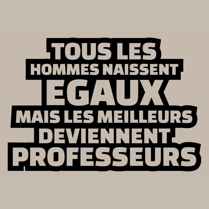les meilleurs deviennent professeurs