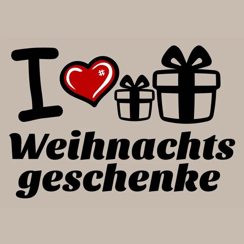 I Love Weihnachtsgeschenke 