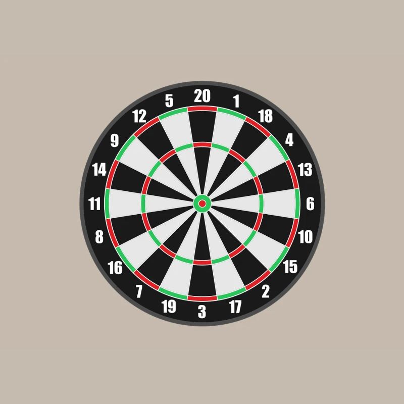 Dartscheibe. Geschenkidee