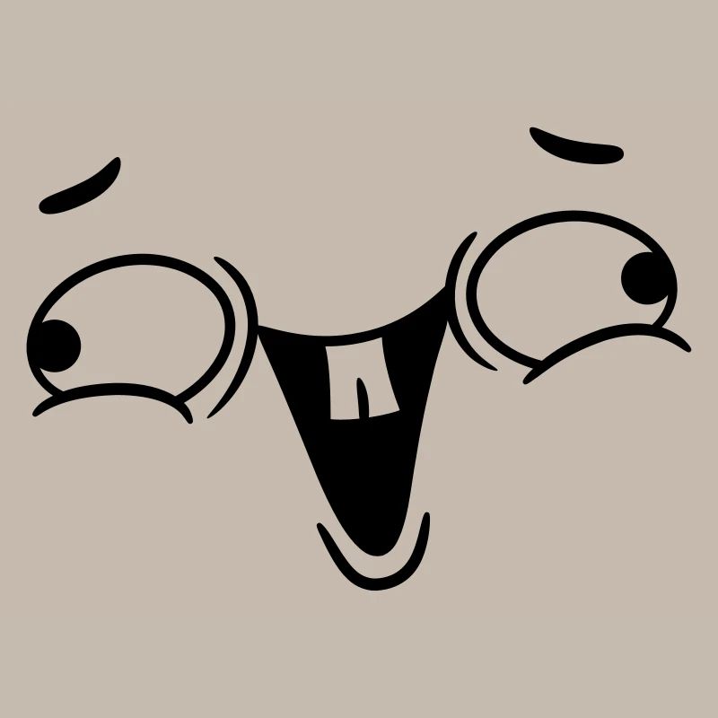 Fou rire de visage