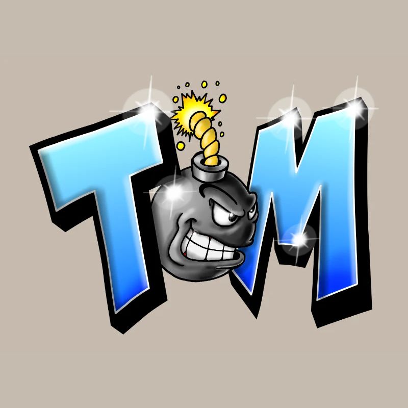Graffiti Name TOM Printable on everything!