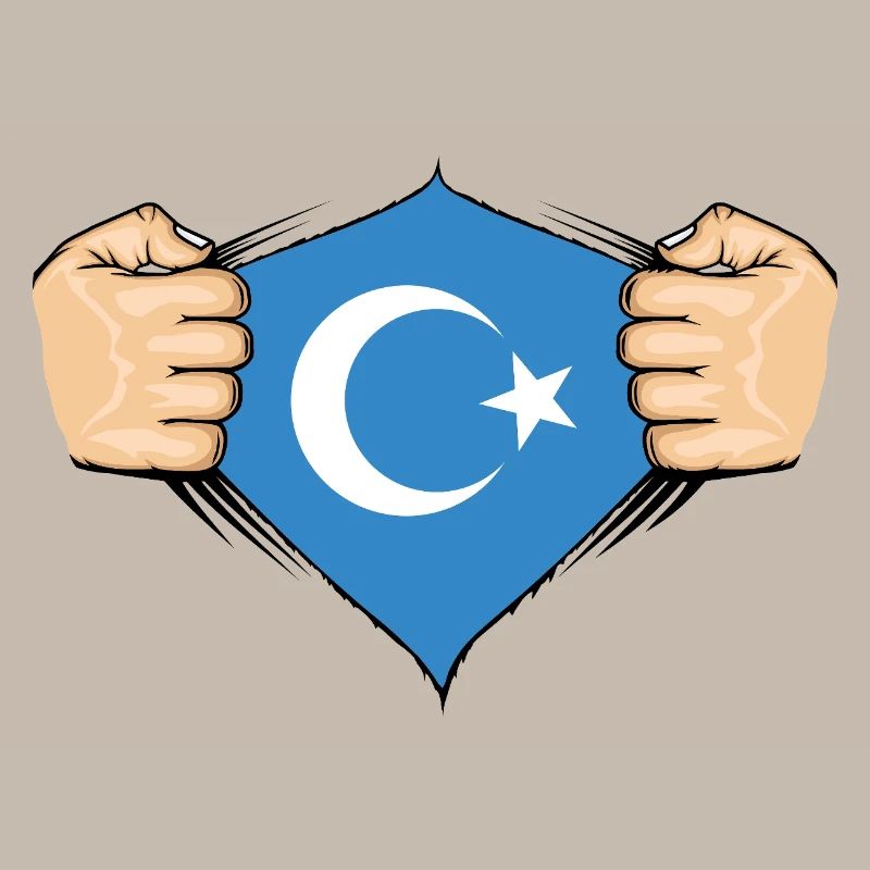 Conception du drapeau ouïghour
